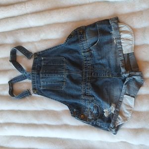 Mudd Overall Shorts